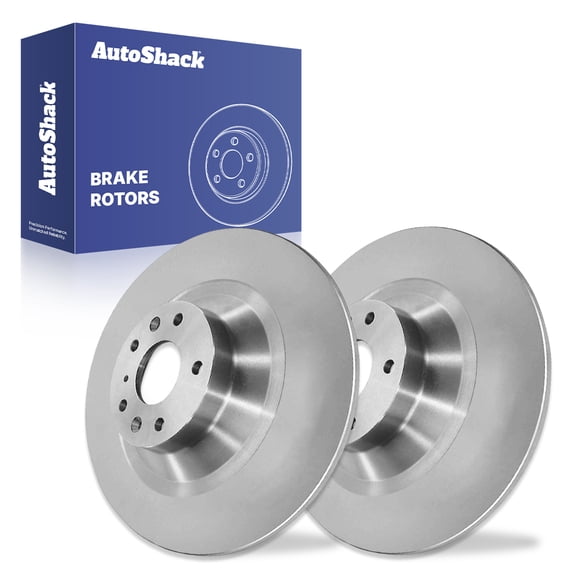 AutoShack Rear Brake Rotors for Mazda, CX-50 2023-2025, AWD L4 2.5L - 12.78" (324.6 mm), 5-Lug