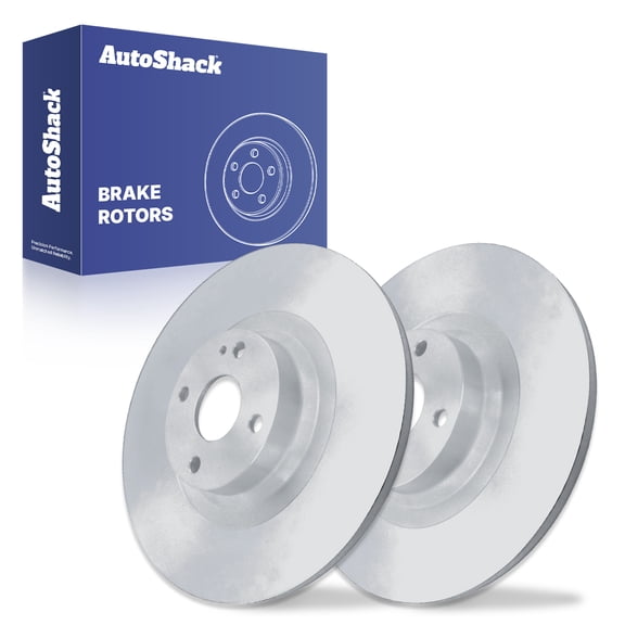 AutoShack Rear Brake Rotors for Mazda & Fiat, MX-5 Miata 2016-2024 124 Spider 2017-2020, RWD L4 1.4L 2.0L - Coated - ArmorStop - 11.02" (280 mm), 4-Lug