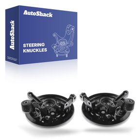 AutoShack Rear Loaded Steering Knuckle and Wheel Hub Bearing Assembly - Driver and Passenger Side for Subaru, Forester 2001-2008, AWD H4 2.5L - With ABS