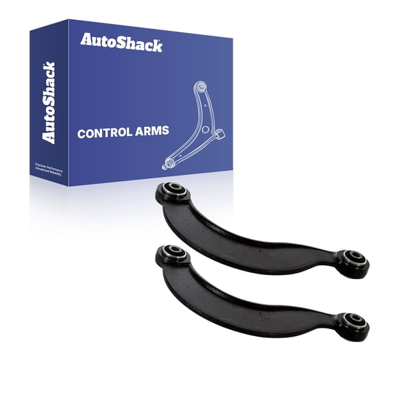 AutoShack Rear Upper Control Arms with Bushings for Ford & Mazda, Focus 2000-2018 3 2004-2013 5 2006-2010, 2012-2017 C-Max 2013-2018, FWD AWD L3 1.0L L4 2.0L 2.3L 2.5L, Pair