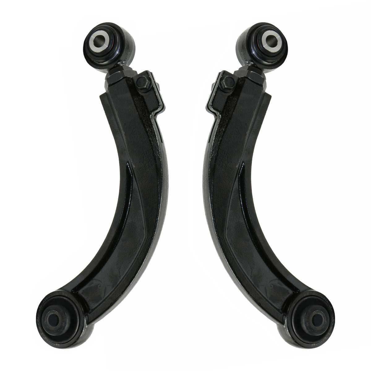 AutoShack Rear Upper Control Arms with Bushings for Ford, Mazda, Lincoln & Mercury, Fusion 2006-2012 6 2003-2013 MKZ 2007-2012 Milan 2006-2011, AWD FWD L4 2.3L 2.5L V6 3.0L 3.5L 3.7L, Pair