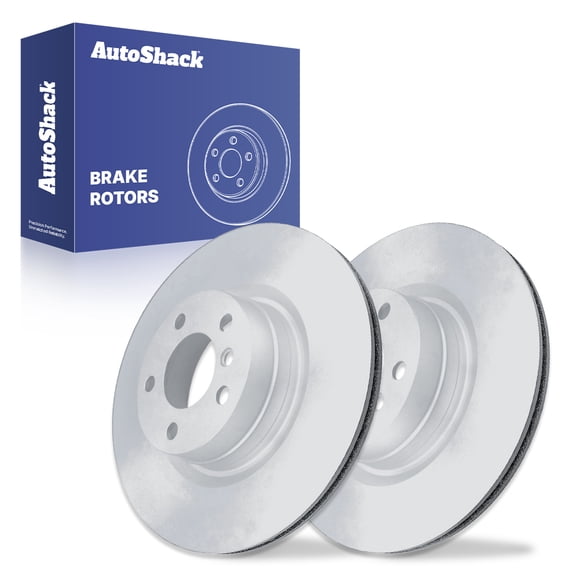 AutoShack Rear Brake Rotors for BMW, 328i 2012-2015 320i 2013-2018 328d 2014-2018, RWD L4 2.0L - Coated - ArmorStop - 11.81" (299.9 mm), 5-Lug
