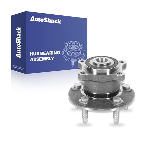 AutoShack Rear Wheel Hub Bearing Assembly - Driver or Passenger Side for Chevrolet & Buick, Sonic 2012-2015 Encore 2013-2015 Trax 2013-2015, FWD L4 1.4L 1.8L - 5-Lug, With ABS