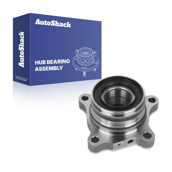 AutoShack Rear Wheel Bearing Hub Assembly with ABS Driver Side Replacement for 2003-2023 Toyota 4Runner 2007-2014 FJ Cruiser 2003-2009 Lexus GX470 2010-2023 GX460 4.0L 4.6L 4WD AWD RWD 4-Lugs HB612229