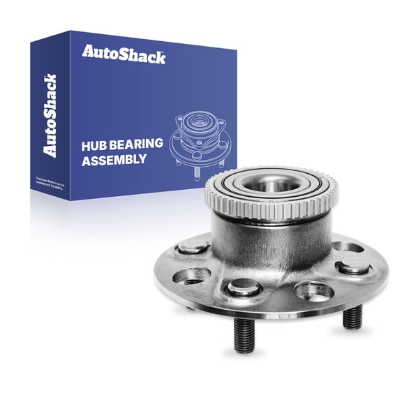 AutoShack Rear Wheel Hub Bearing Replacement for 2001-2005 Honda Civic 2001 2002 2003 2004 2005 Acura EL 1.7L FWD 4-Lug HB612177