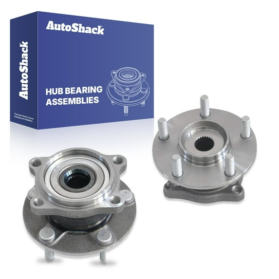 AutoShack Rear Wheel Hub Bearing Assemblies Left & Right without ABS Replacement for 2004-2008 Mitsubishi Endeavor 2010-2011 Mitsubishi Endeavor 2-PC Set