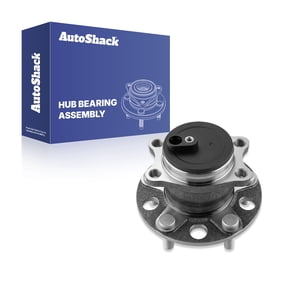 AutoShack Rear Wheel Hub Bearing Assembly - Driver or Passenger Side for Jeep & Dodge, Patriot 2007-2017 Compass 2007-2017 Avenger 2008-2014, FWD L4 2.0L 2.4L V6 2.7L 3.5L 3.6L - 5-Lug, With ABS