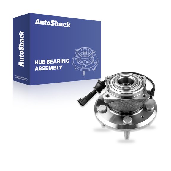 AutoShack Rear Wheel Hub Bearing Assembly - Driver or Passenger Side for Chevrolet & GMC, Equinox 2010-2017 Terrain 2010-2017, AWD FWD L4 2.4L V6 3.0L 3.6L - 5-Lug, With ABS