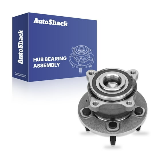 AutoShack Rear Wheel Hub Bearing Assembly Left or Right with ABS Replacement for 2011-2012 Chevrolet Cruze 1-PC