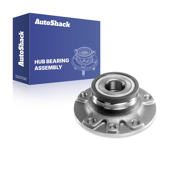 AutoShack Rear Wheel Hub Bearing Assembly - Driver or Passenger Side for Dodge, Dart 2013-2016, FWD L4 1.4L 2.0L 2.4L - 5-Lug, With ABS