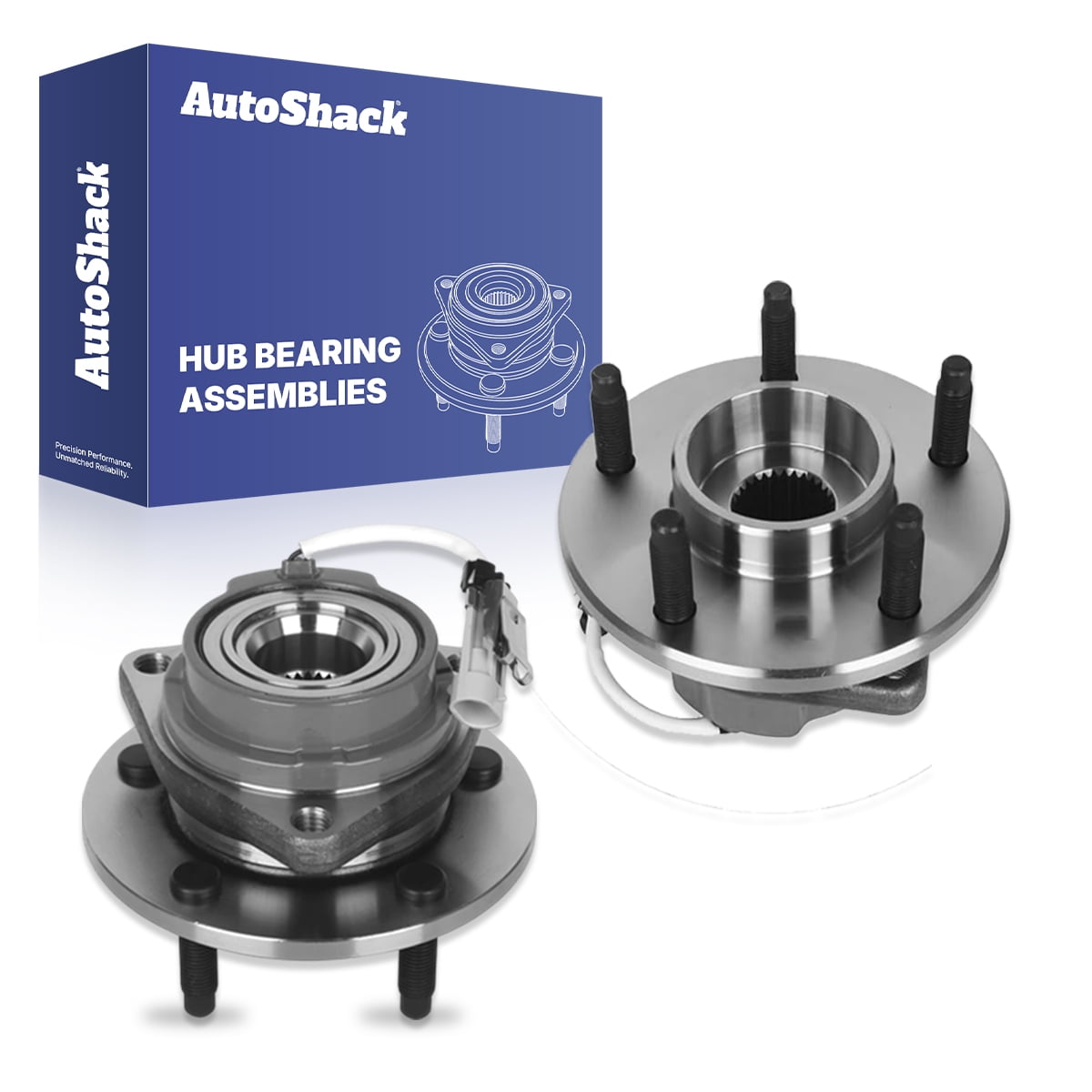 Rear Wheel Bearing & Hub Assembly For 2004 2005 2006 2007 Cadillac CTS-V 6 LUG E - Foto 9