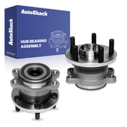 AutoShack Rear Wheel Hub Bearing Assemblies - Driver and Passenger Side for Subaru, Outback 2005-2009 Legacy 2005-2009, AWD H4 2.5L H6 3.0L - 5-Lug, With ABS