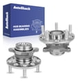 thumbnail image 1 of AutoShack Rear Wheel Hub Bearing Assemblies - Driver and Passenger Side for Honda & Acura, Civic 2006-2011 CSX 2006-2011, FWD L4 1.8L 2.0L - 5-Lug, With ABS, 1 of 5