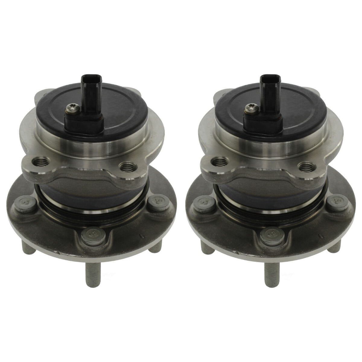AutoShack Rear Wheel Hub Bearing Pair of 2 Driver and Passenger Side Replacement for 2013-2019 Ford Escape 2013-2018 C-Max 2015-2019 Lincoln MKC 1.5L 1.6L 2.0L 2.3L 2.5L AWD FWD 5-Lug HB612501PR