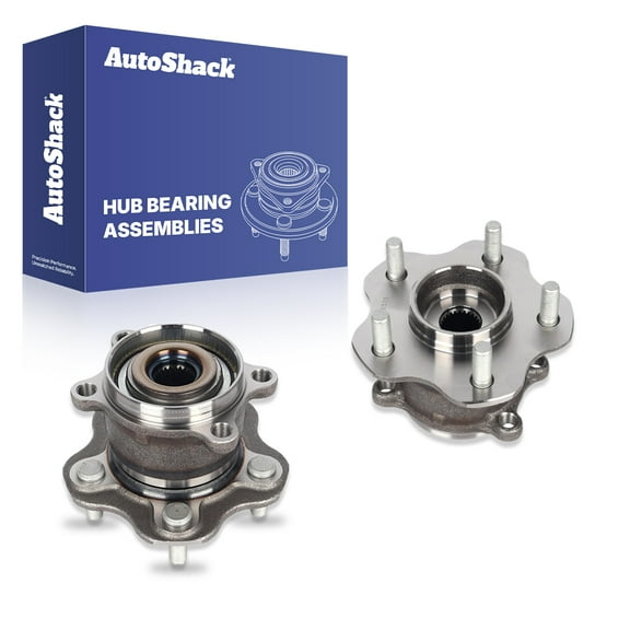 AutoShack Rear Wheel Hub Bearing Assemblies with ABS| Replacement for 2014-2019 Nissan Rogue 2017-2022 Nissan Rogue Sport | 2-PC