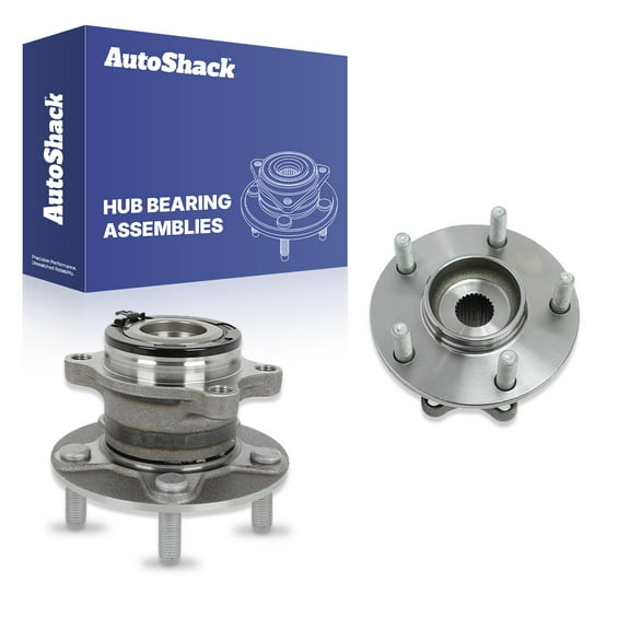 AutoShack Rear Wheel Hub Bearing Assemblies with ABS| Replacement for 2014-2020 Mitsubishi Outlander 2013-2015 Mitsubishi Outlander Sport | 2-PC