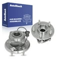 thumbnail image 1 of AutoShack Rear Wheel Hub Bearing Assemblies - Driver and Passenger Side for Chevrolet, Equinox 2007-2009 Captiva Sport 2012-2015, FWD AWD L4 2.4L V6 3.0L 3.4L 3.6L - 5-Lug, Without ABS, 1 of 5