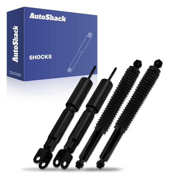 AutoShack Front & Rear Shock Absorbers for Chevrolet, Silverado 1500 2004-2006 Tahoe 2000-2006 Suburban 1500 2000-2006, RWD 4WD AWD V6 4.3L V8 4.8L 5.3L 6.0L