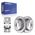 thumbnail image 1 of AutoShack Rear Vented Brake Rotors + Calipers 4-PC Brake Kit Replacement for 2003-2011 Ford Crown Victoria 2003-2011 Mercury Grand Marquis 2003-2004 Mercury Marauder 11.61" (295 mm), 1 of 5