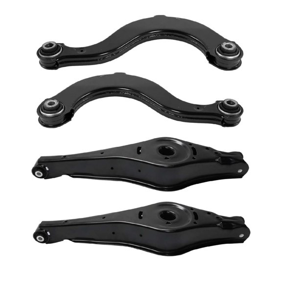 AutoShack Rear Control Arms with Bushings | Replacement for 2015-2018 Audi Q3 2005-2018 Volkswagen Jetta 2012-2022 Volkswagen Passat 2009-2017 Volkswagen Tiguan | 4-PC