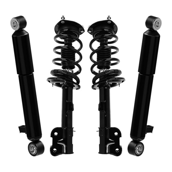 AutoShack Front and Rear Complete Strut & Coil Spring Assemblies & Shock Absorbers - Driver and Passenger Side for Kia, Sorento 2011-2013, AWD FWD L4 2.4L V6 3.5L