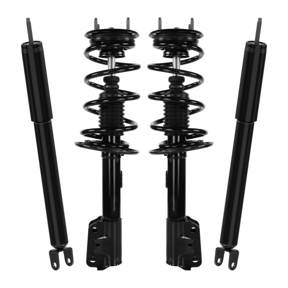 AutoShack Front and Rear Complete Strut & Coil Spring Assemblies & Shock Absorbers - Driver and Passenger Side for Ford, Explorer 2013-2019, AWD V6 3.5L