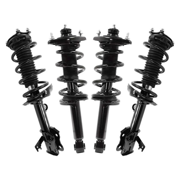 AutoShack Front & Rear Complete Strut & Coil Spring Assemblies for Honda, CR-V 2015-2016, AWD L4 2.4L