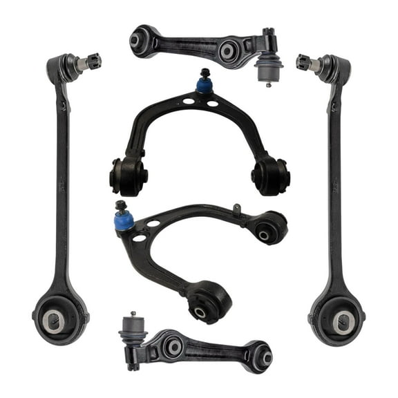 AutoShack Front Control Arms and Ball Joint with Bushings | Replacement for 2009-2010 Chrysler 300 2009-2010 Dodge Charger | 6-PC