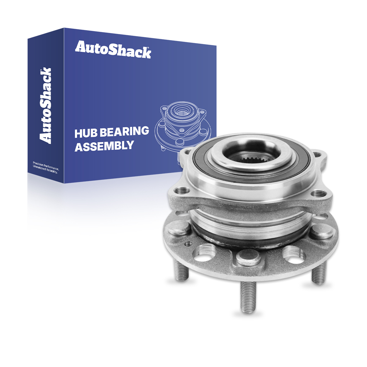 AutoShack Wheel Bearing Hub Driver or Passenger Side Replacement for Hyundai Santa Cruz 2019-2023 Santa Fe 2020-2023 Palisade 2020-2021 Kia Telluride 2021-2022 Sorento 2022 Carnival V6 5-Lugs HB613448