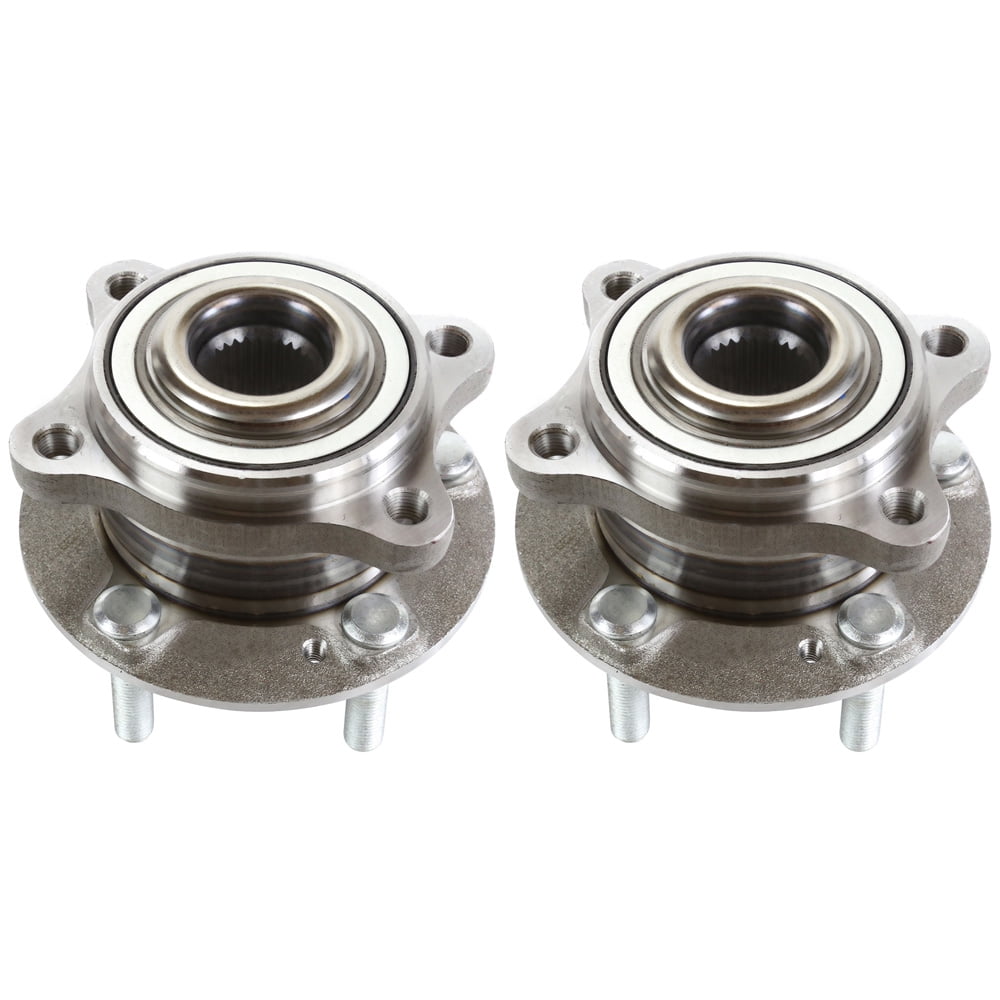 AutoShack Front or Rear Wheel Hub Bearing Assemblies without ABS| Replacement for 2007-2018 Hyundai Santa Fe 2011-2015 Kia Sorento | 2-PC