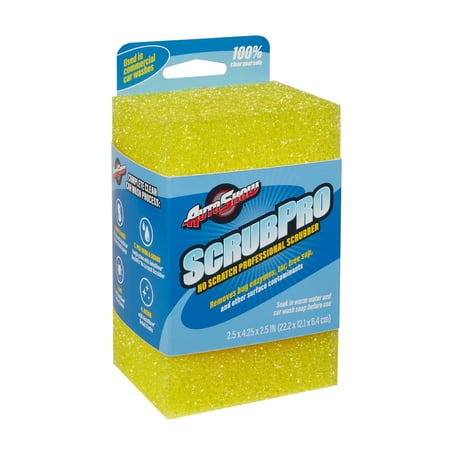 Autoshow ScrubPro No Scratch Professional Auto Scrubber, Safe for Car Paint & Glass, 1 Count