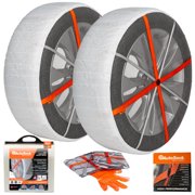 AutoSock HP685 - Passenger Vehicle Snow Socks for Tires on Cars, SUVs and Pickups, Pack of 2
