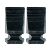 AutoSolo Replacement Wheel Chocks for Wheel Alignment Turn Plates Set of 2 - Durable Materials for Auto Shops, Garages, and Personal Use