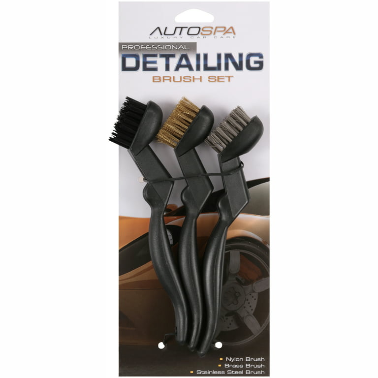 Proper Detail Co. Car Detailing Brush Set 2 Pack Soft Detailing Brushe –