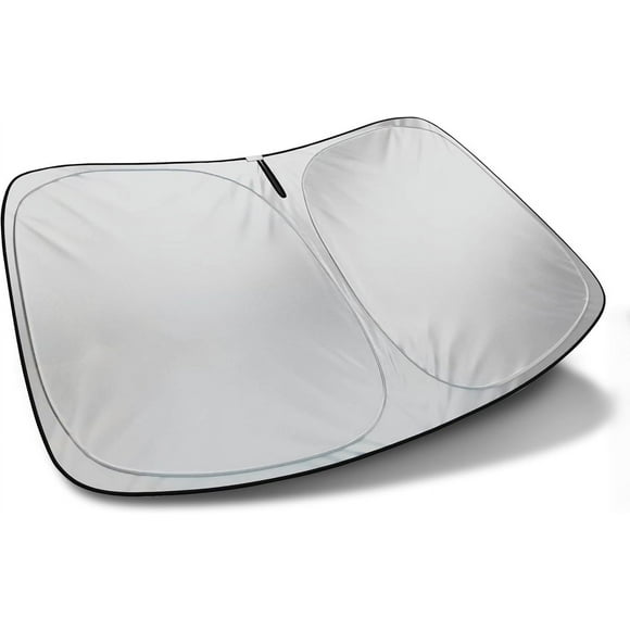 AutoTech Park Foldable Sunshade Compatible with 2023-2025 Toyota Prius Prime and Prius, UV Reflective and Easy Storage, Custom-fit Car Windshield Sun Shade