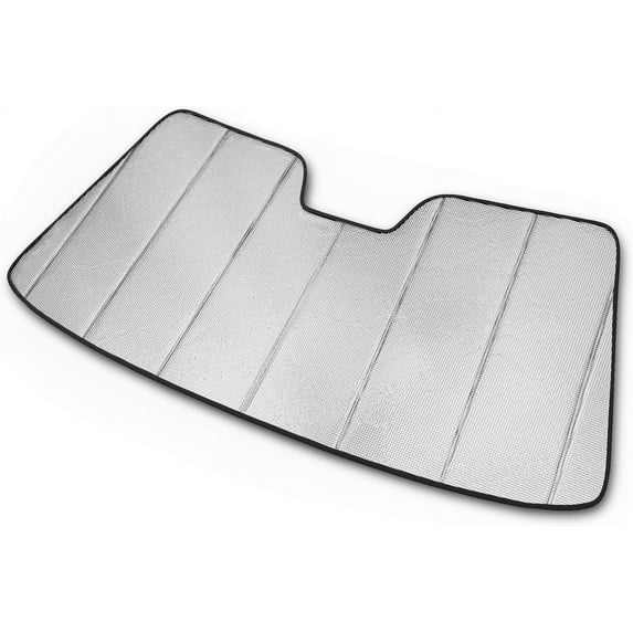 AutoTech Park Foldable Sunshade Compatible with 2005-2015 Toyota Tacoma Pickup Truck, Custom-fit Windshield Sun Shade