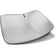 AutoTech Park Foldable Sunshade Compatible with 2012-2017 Toyota Camry Sedan, UV Reflective and Easy Storage, Custom-fit Car Windshield Sun Shade
