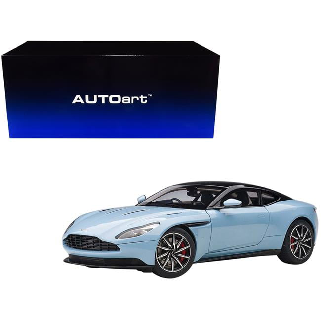Autoart 70268 Aston Martin DB11 Q Frosted Glas Blue with Black Top