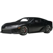 Lexus LFA Matt Black 1/18 Model Car by Autoart