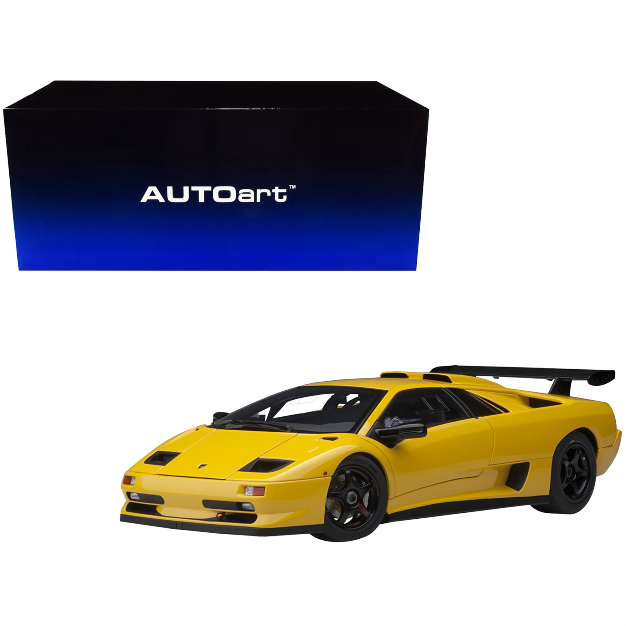 Autoart 1/18 Lamborghini Diablo Coupé – Argent – Modèle 70071 – Diecast