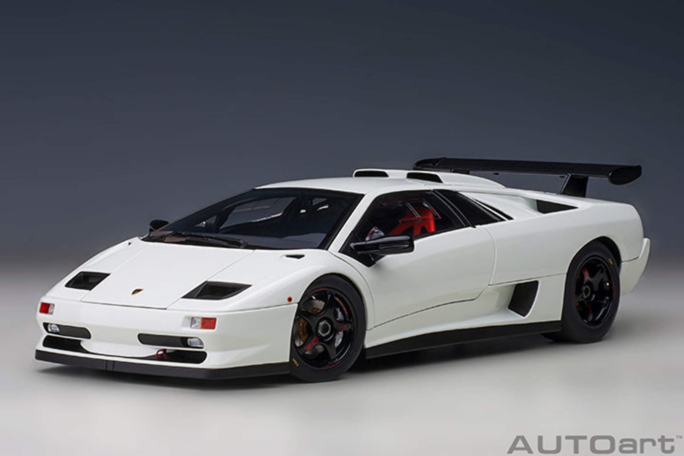 ミニカー LAMBORGHINI DIABLO GTR (AUTO ART) 1/18 AUTOart Lamborghini Diablo GTR Black w/ Box Grom Japan
