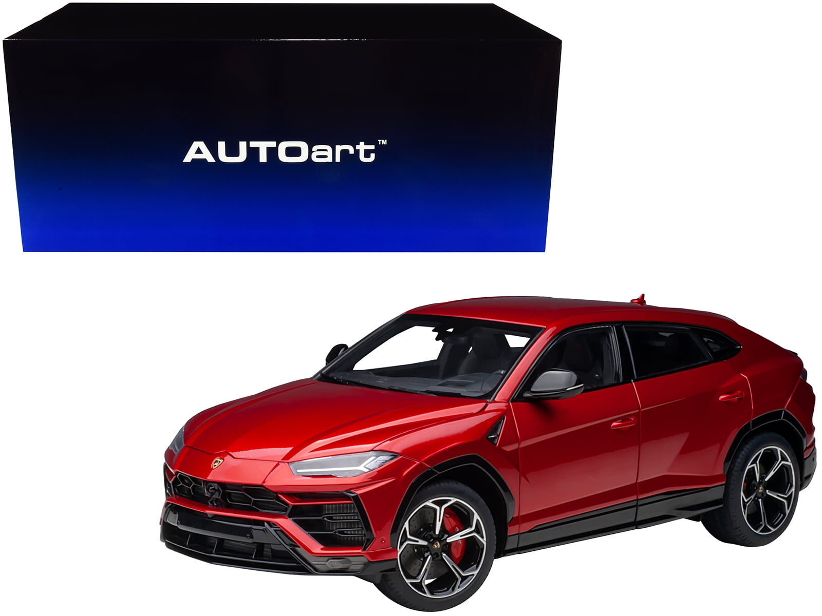 Lamborghini Urus Rosso Efesto Pearl Red 1 18 Model Car by Autoart