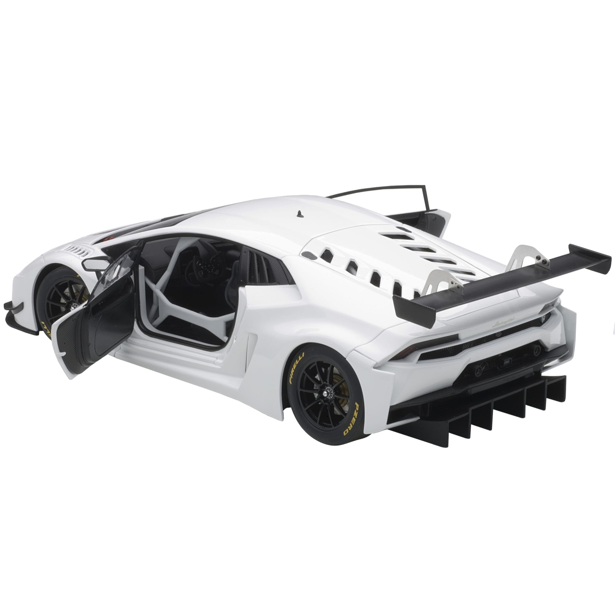 Autoart 81527 Lamborghini Huracan GT3 White-Bianco Isis 1-18 Scale 