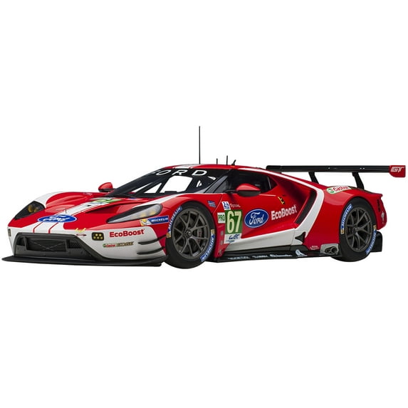 Ford GT #67 Harry Tincknell - Andy Priaulx - Jonathan Bomarito 24H of Le Mans (2019) 1/18 Model Car by Autoart