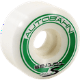 thumbnail image 1 of Autobahn Abs Gt1 Widebody Skateboard Wheels 52mm 101a White/Green, 1 of 2