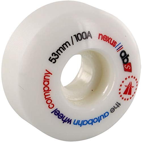 Autobahn Nexus Skateboard Wheels 53mm 100A White