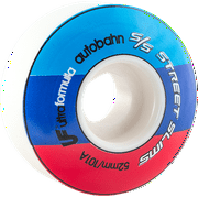 Autobahn Street Slim Ultra Skateboard Wheels 52mm 101a White