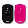 thumbnail image 2 of Nissan Rogue 2025 Accessories Nissan Key Fob Cover With - TPU Protector For 2023-2024 Pathfinder & Rogue Diamond Keychain 2 of 9