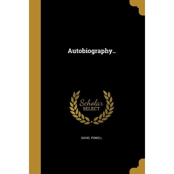 Autobiography.. (Paperback)