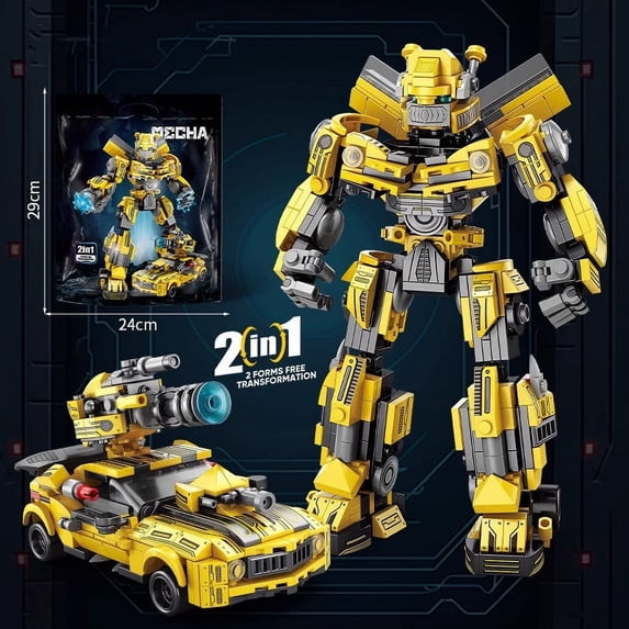 Autobots Decepticons Building Blocks Transformation Robot Children ...